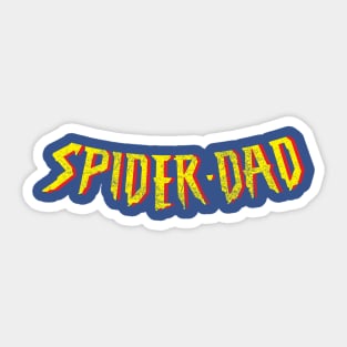 Spider-Dad (Distressed) Sticker